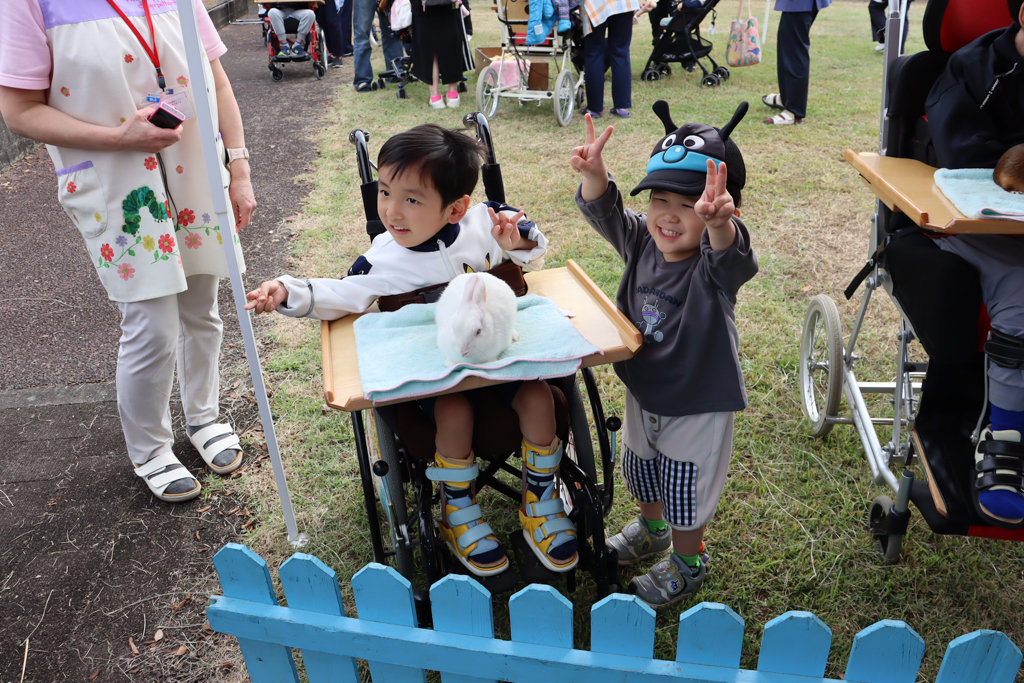 ◎ふれあい移動動物園を開催しました